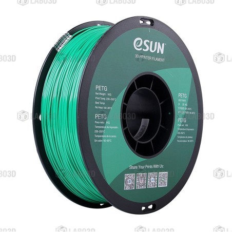 eSun - PETG - Vert (Solide Green) - 1.75mm - 1 Kg