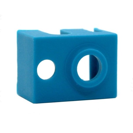 Silicone Sock for E3D v6 Official Block - Blue