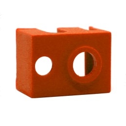 Chaussettes en Silicone pour block V6 Orange