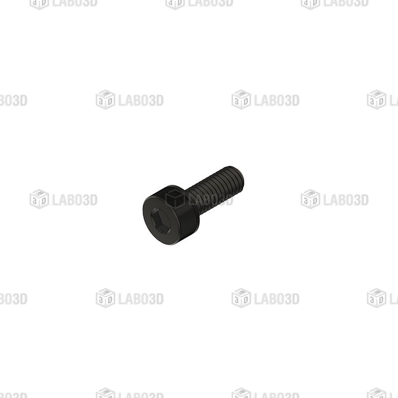 DIN912 M3X8 - Vis à tête cylindrique hexagonale creuse Acier - Noir DIN912 M3X8 - Vis à tête cylindrique hexagonale creuse Acier - Noir