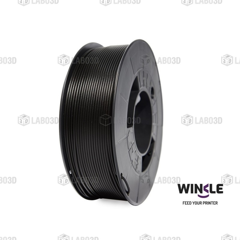 PETG HDGlass - 750g noir translucide Filaments pour imprimantes 3D