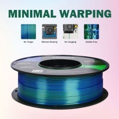 Eryone - PLA Silk Dual-Color - Blue & Green - 1.75mm - 1 Kg