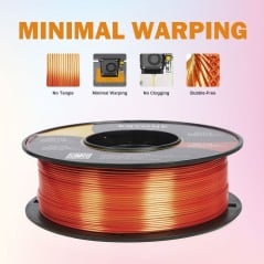 Eryone - PLA Silk Dual-Color - Or & cuivre (Gold & copper) - 1.75mm - 1 Kg