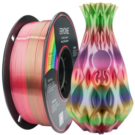 Eryone - PLA - Silk Métallique Arc-en-ciel (Metal Silk Rainbow) - 1.75mm - 1 Kg