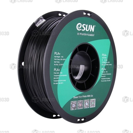 eSun - PETG - Noir (Solid Black) - 1.75mm - 1 Kg