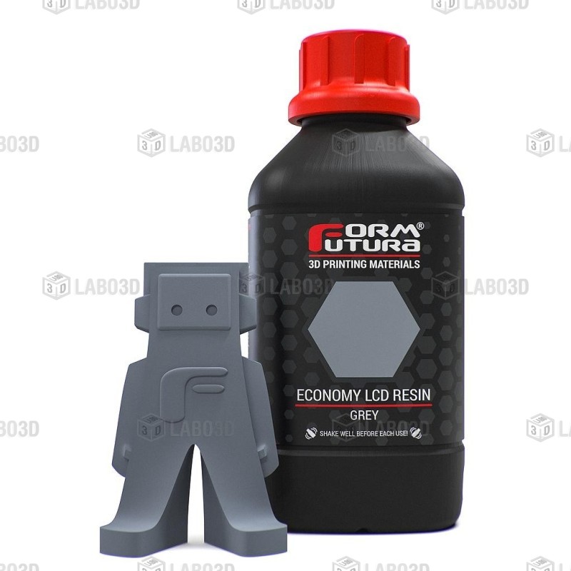 Formfutura Résine UV 405nm - Gris (Grey) - 1 Kg Formfutura Résine UV 405nm - Gris (Grey) - 1 Kg