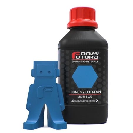Formfutura Résine UV 405nm - Bleu clair (Light Blue) - 1 Kg