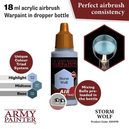 The Army Painter - WarPaints Air : Storm Wolf