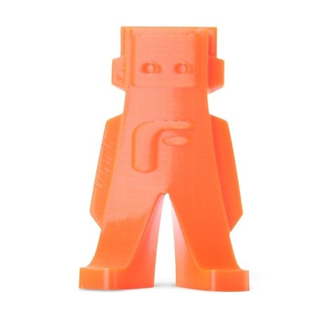 FormFutura - HDGlass PETG - Orange fluo Translucide (Fluor Orange Stained) - 1.75 mm - 750 g
