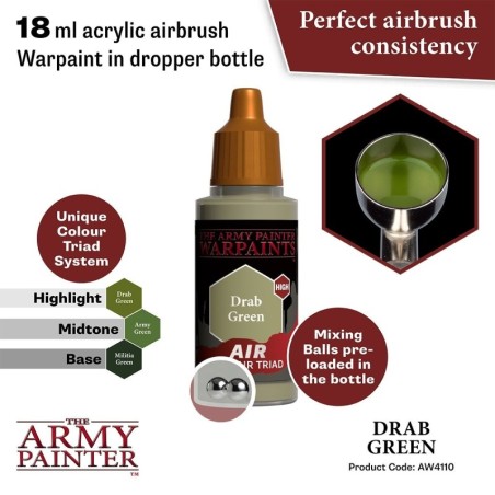 The Army Painter - WarPaints Air : Drab Green