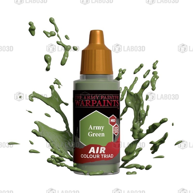 The Army Painter - WarPaints Air : Army Green The Army Painter - WarPaints Air : Army Green