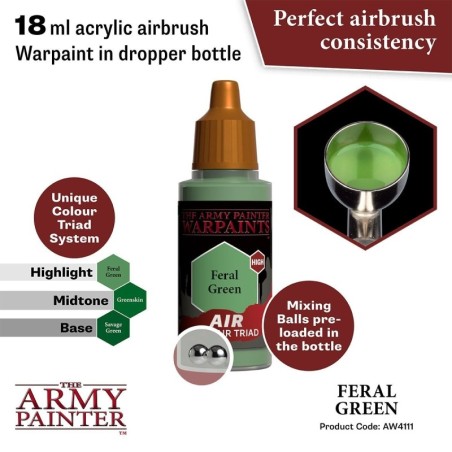 The Army Painter - WarPaints Air : Feral Green