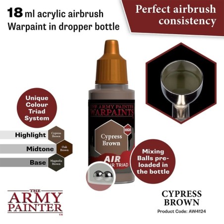 The Army Painter - WarPaints Air : Cypress Brown