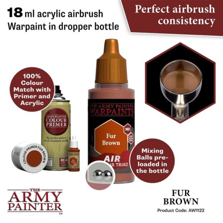 The Army Painter - WarPaints Air : Fur Brown