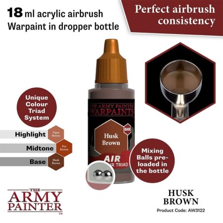 The Army Painter - WarPaints Air : Husk Brown