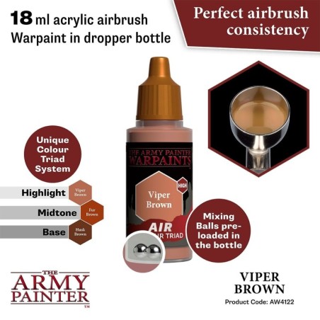 The Army Painter - WarPaints Air : Viper Brown