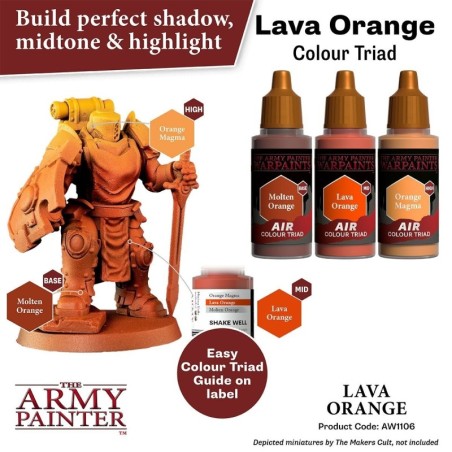 The Army Painter - WarPaints Air : Lava Orange
