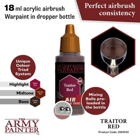 The Army Painter - WarPaints Air : Traitor Red