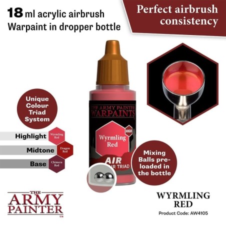 The Army Painter - WarPaints Air : Wyrmling Red