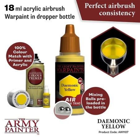 The Army Painter - WarPaints Air : Daemonic Yellow