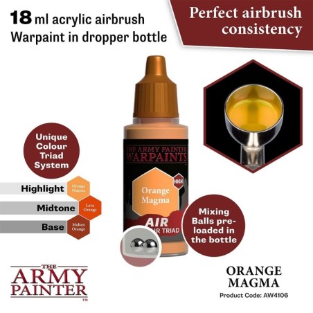 The Army Painter - WarPaints Air : Orange Magma
