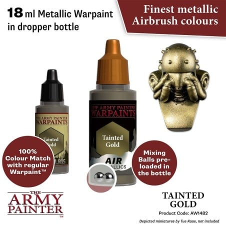 The Army Painter - WarPaints Air Metallics : Tainted Gold