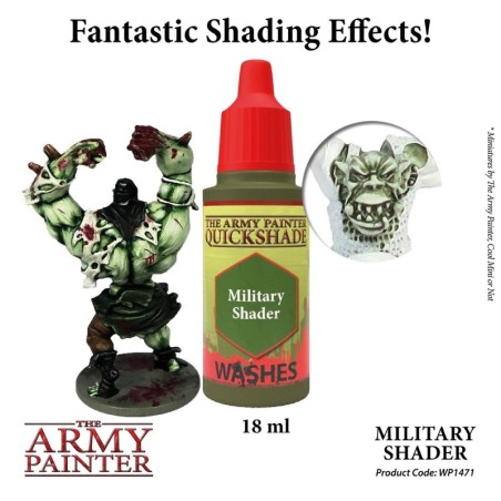 The Army Painter - WarPaints Washes : Military Shader