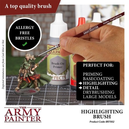 The Army Painter - Hobby Brush : Highlighting - Pinceau BR7002P