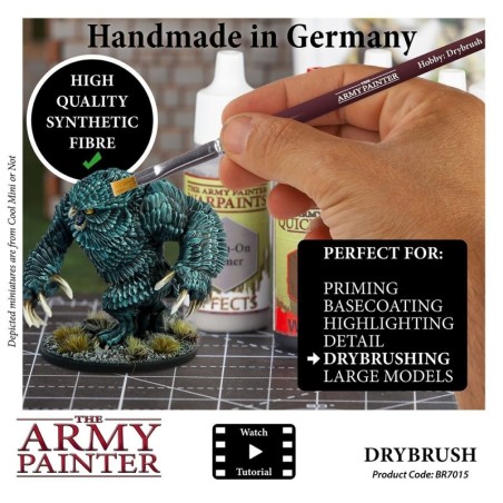 The Army Painter - Hobby Brush : Drybrush - Pinceau BR7015P