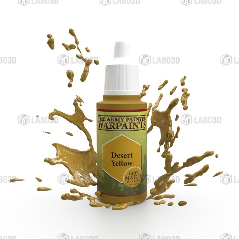 The Army Painter - WarPaints: Desert Yellow The Army Painter - WarPaints: Desert Yellow