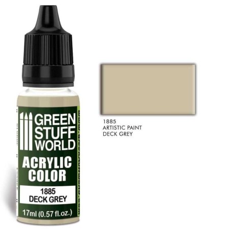 Green Stuff Word - Acrylic Color - Deck Grey - 1885