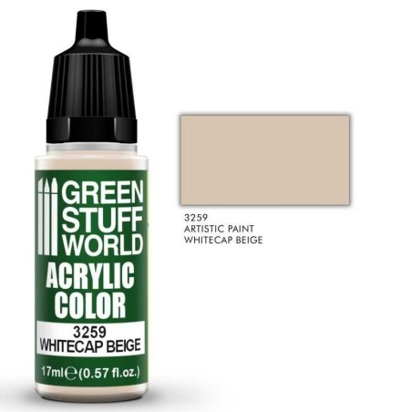 Green Stuff Word - Acrylic Color - Withecap Beige - 3259