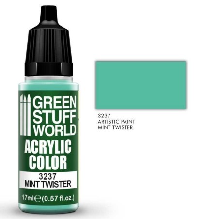 Green Stuff Word - Acrylic Color - Mint Twister - 3237