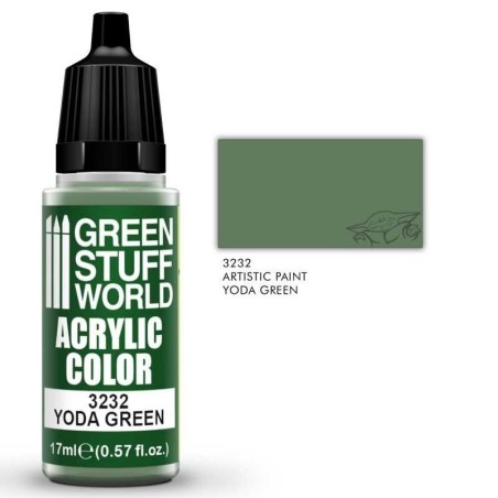 Green Stuff World - Acrylic Color - Yoda Green - 3232