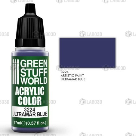 Green Stuff Word - Acrylic Color - Ultramar Blue - 3224