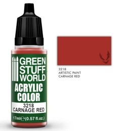 Green Stuff Word - Acrylic Color - Carnage Red - 3218