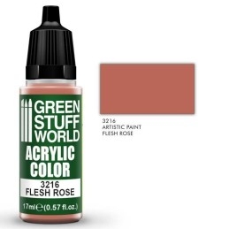 Green Stuff Word - Acrylic Color - Flesh Rose - 3216