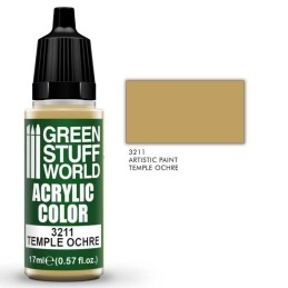 Green Stuff Word - Acrylic Color - Temple Ochre - 3211