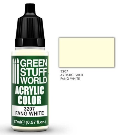 Green Stuff Word - Acrylic Color - Fang White - 3207