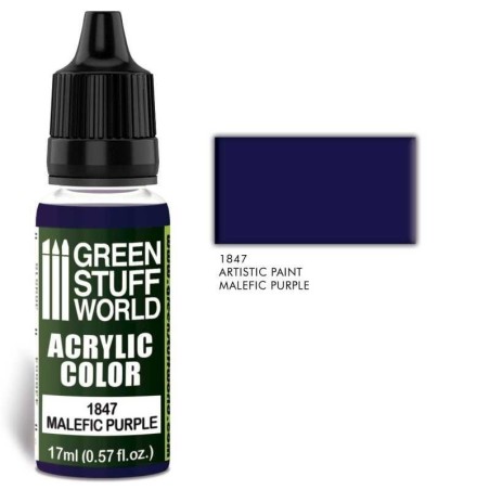 Green Stuff Word - Acrylic Color - Malefic Purple - 1847