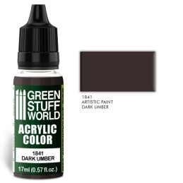 Green Stuff Word - Acrylic Color - Dark Umber - 1841