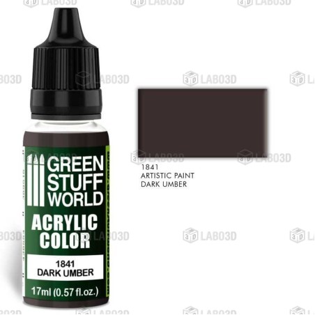 Green Stuff Word - Acrylic Color - Dark Umber - 1841