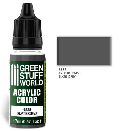 Green Stuff World - Acrylic Color - Slate Grey - 1838