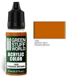 Green Stuff Word - Acrylic Color - Foxhide Brown - 1830