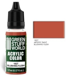Green Stuff Word - Acrylic Color - Blushing Flesh - 1827