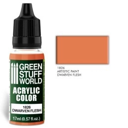 Green Stuff Word - Acrylic Color - Dwarven Flesh - 1826