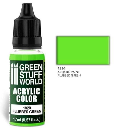 Green Stuff World - Acrylic Color - Flubber Green - 1820