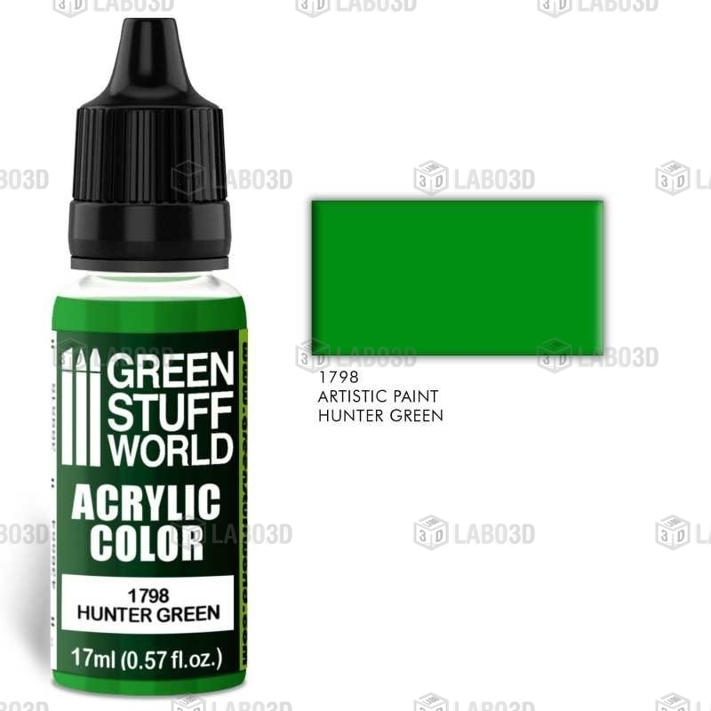 Green Stuff Word - Acrylic Color - Hunter Green - 1798