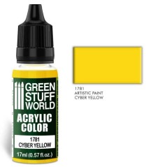Green Stuff World - Acrylic Color - Cyber Yellow - 1781
