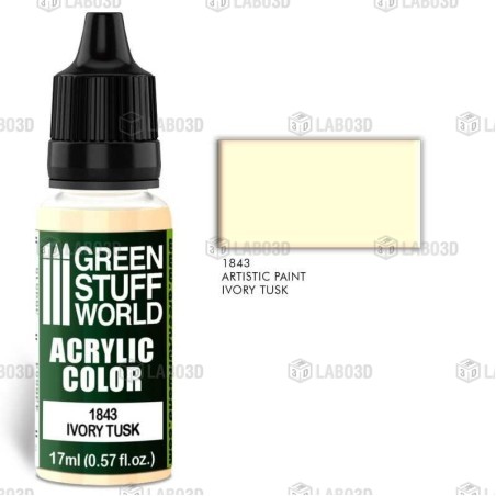 Green Stuff Word - Acrylic Color - Ivory Tusk - 1843